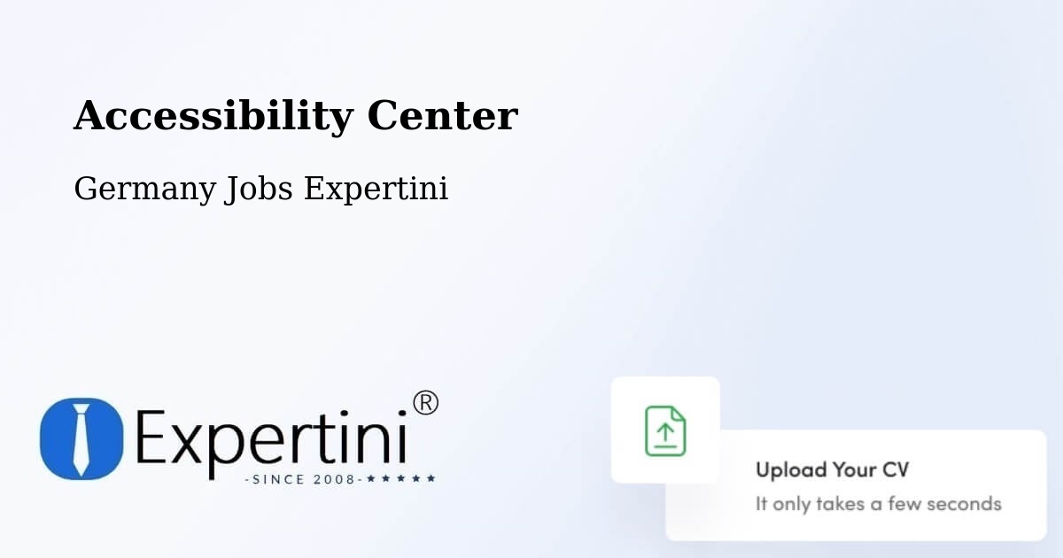 Accessibility Statement – Hameln - Germany Jobs Expertini